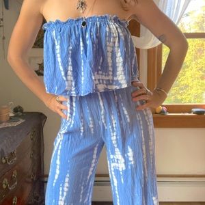 Bohemian tye-dye jumper